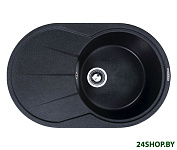 Картинка Кухонная мойка Zigmund and Shtain KREIS OV 770 B (темная скала)