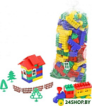 Картинка Конструктор Полесье Строитель (181 элемент) арт.36124