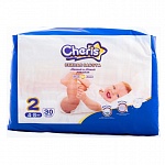 Картинка Детские подгузники Cheris размер S (4-8кг) (30 шт)