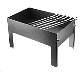 Картинка Разборный мангал BergHOFF 19228 (нержавеющая сталь)