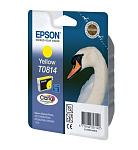 Картинка Картридж для принтера EPSON T0814 EPT08144A (C13T11144A10) Yellow