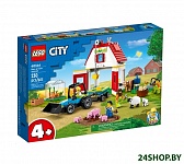Картинка Конструктор Lego City Ферма и амбар с животными 60346