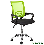 Картинка Кресло AksHome Риччи (черный/салатовый)