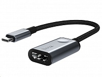 Картинка Адаптер Hoco HB21 USB Type-C - HDMI (металлик)