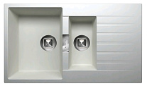 Картинка Кухонная мойка TOLERO Loft TL-860 (белый)