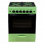 Картинка Кухонная плита Лысьва ЭГ 401 МС-2у (без крышки, решетка чугун, зеленый)