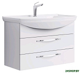 Картинка Тумба с умывальником AQWELLA Allegro 85 Agr.01.08/2