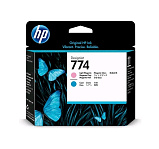 Картинка Картридж струйный HP 774 P2V98A (светло-пурпурный/светло-голубой)