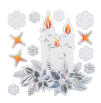 Картинка Наклейка на окно Волшебная страна Рождество 007829