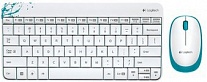 Картинка Клавиатура и мышь Logitech Wireless Desktop MK 240 White