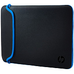 Картинка Чехол для ноутбука HP Chroma черный/голубой (V5C31AA)