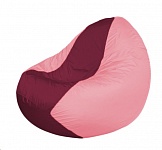 Картинка Бескаркасное кресло Flagman Classic К2.1-78 (бордовый/светло-розовый)
