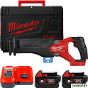 Сабельная пила Milwaukee Fuel M18 M18ONEFSZ-502X 4933478294 (с 2-мя АКБ, кейс)