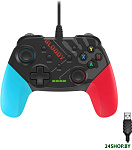 Bloody GP30 (черный/голубой)