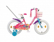 Картинка Детский велосипед с ручкой Polar Bike Junior 14 B142S00205 (Мороженое)