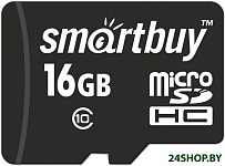 Картинка Карта памяти Smart Buy microSDHC SB16GBSDCL10-00LE 16GB
