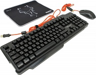 Картинка Мышь + клавиатура + коврик QUMO Viper