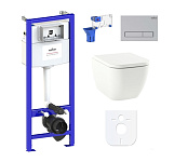 Картинка Унитаз Lavinia Boho Relfix One 7 в 1 87040051 (матовый пластик)