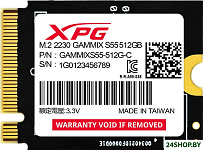 XPG Gammix S55 512GB SGAMMIXS55-512G-C