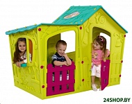 Картинка Игровой домик детский KETER Magic Villa (зеленый/бирюзовый)
