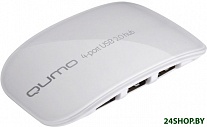 Картинка USB-хаб QUMO White Line 4-port USB2.0 Hub