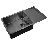Картинка Кухонная мойка ZorG PVD 7844 (графит)