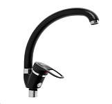 Картинка Смеситель Эверест B59-0256 (черный)