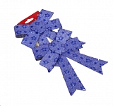 Картинка Набор елочных игрушек Серпантин Звездопад 185-0313 (2шт, синий)