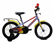 Картинка Детский велосипед Forward Meteor 16 2021 (голубой/желтый)