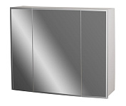 Картинка Гамма Шкаф с зеркалом 17 (белый)