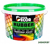 Картинка Краска Super Decor Rubber 3 кг (№10 морская волна)