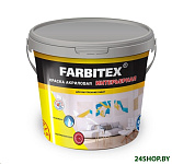 Картинка Краска Farbitex Акриловая интерьерная 3 кг (белый)