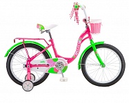 Картинка Детский велосипед STELS Jolly 18 V010 (розовый/салатовый, 2019)