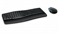 Картинка Клавиатура и мышь Microsoft Sculpt Comfort Desktop Black (L3V-00017)