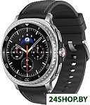 Galaxy Watch8 Classic 46 мм LTE (серебристый/черный)