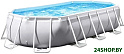 Каркасный бассейн Intex Prism Frame Oval 610x305x122 (26798)