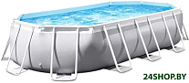 Картинка Каркасный бассейн Intex Prism Frame Oval 610x305x122 (26798)