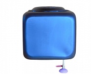 Картинка Бак для душа Альтернатива 100 л с металлическим шаровым краном (голубой)
