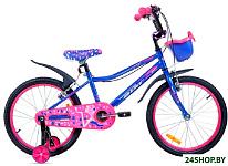 Картинка Детский велосипед AIST Wiki 20 (фиолетовый, 2016)