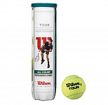 Картинка Мячи теннисные Wilson Tour All Court WRT115700 (4 шт. в упак.)
