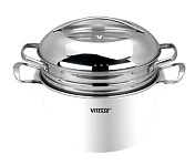 Картинка Кастрюля Vitesse VS-2299 (белый)