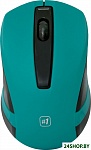 Картинка Компьютерная мышь Defender Wireless MM-605 Green
