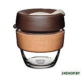Картинка Многоразовый стакан KeepCup Brew Cork S Almond 227мл (коричневый)