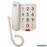 Картинка Проводной телефон Ritmix RT-520 (белый)