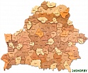 Пазл Eco-Wood-Art Карта Беларуси