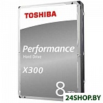 Картинка Жесткий диск TOSHIBA X300 8TB HDWR480UZSVA