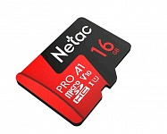 Картинка Карта памяти Netac P500 16GB V10/U1/C10 Extreme Pro с адаптером (NT02P500PRO-016G-R)