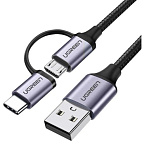 Картинка Кабель UGREEN US177 30875 Black