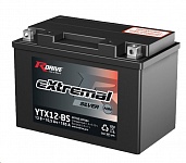 Картинка Мотоциклетный аккумулятор RDrive eXtremal Silver YTX12-BS (10.5 А·ч)