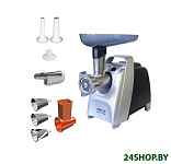 Картинка Мясорубка АКСИОН М62.02 (черно-серебристый)